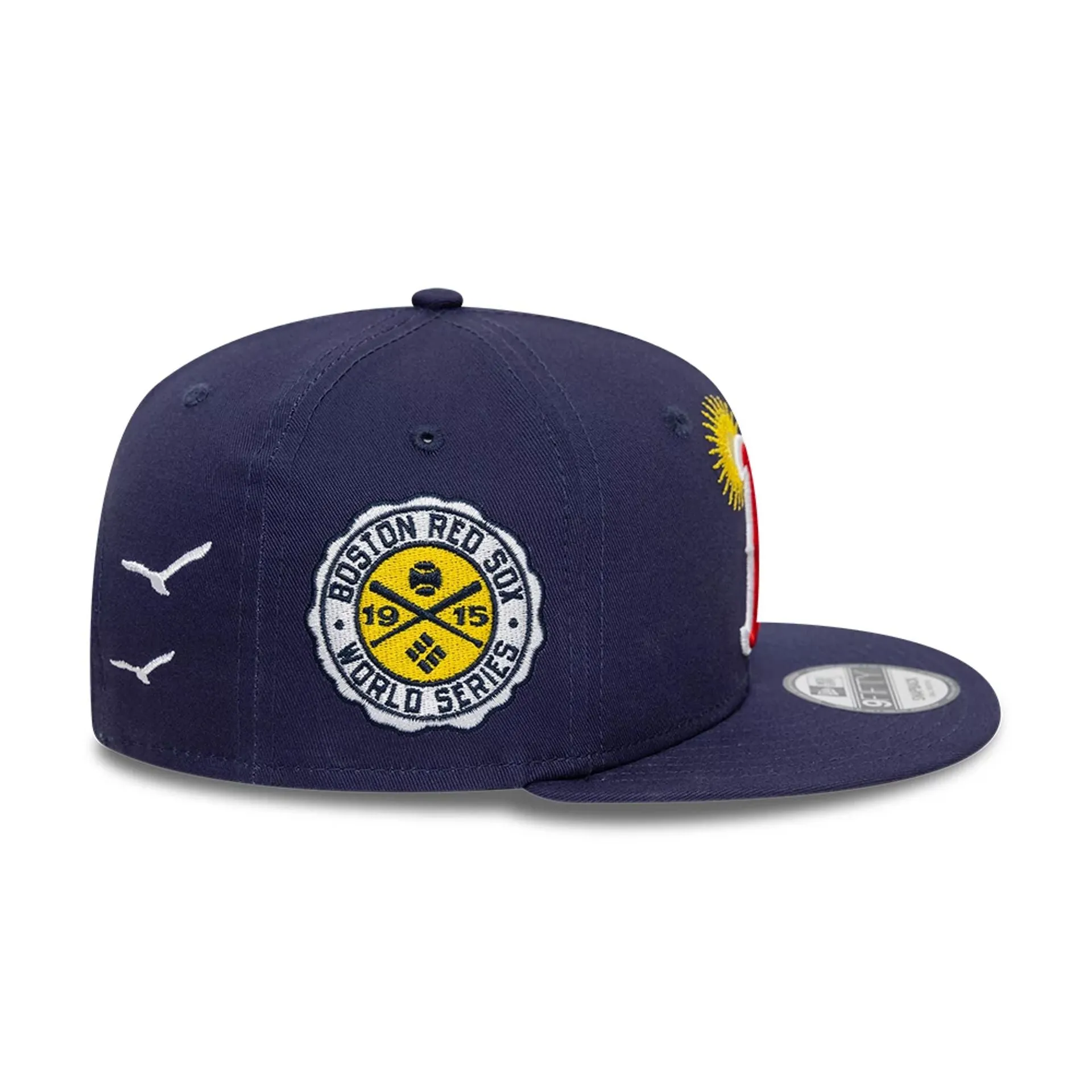 Boston Red Sox MLB Summer Icon Navy 9FIFTY Snapback Cap