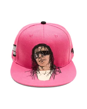 Bret Hart Portrait Snapback Hat