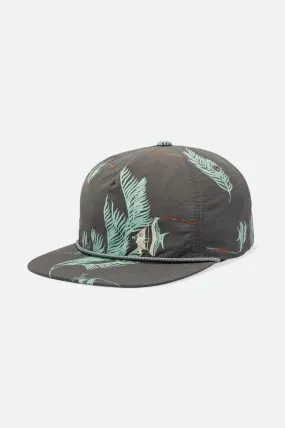 BRIXTON HENSHAW MP SNAPBACK - ALOHA BLACK