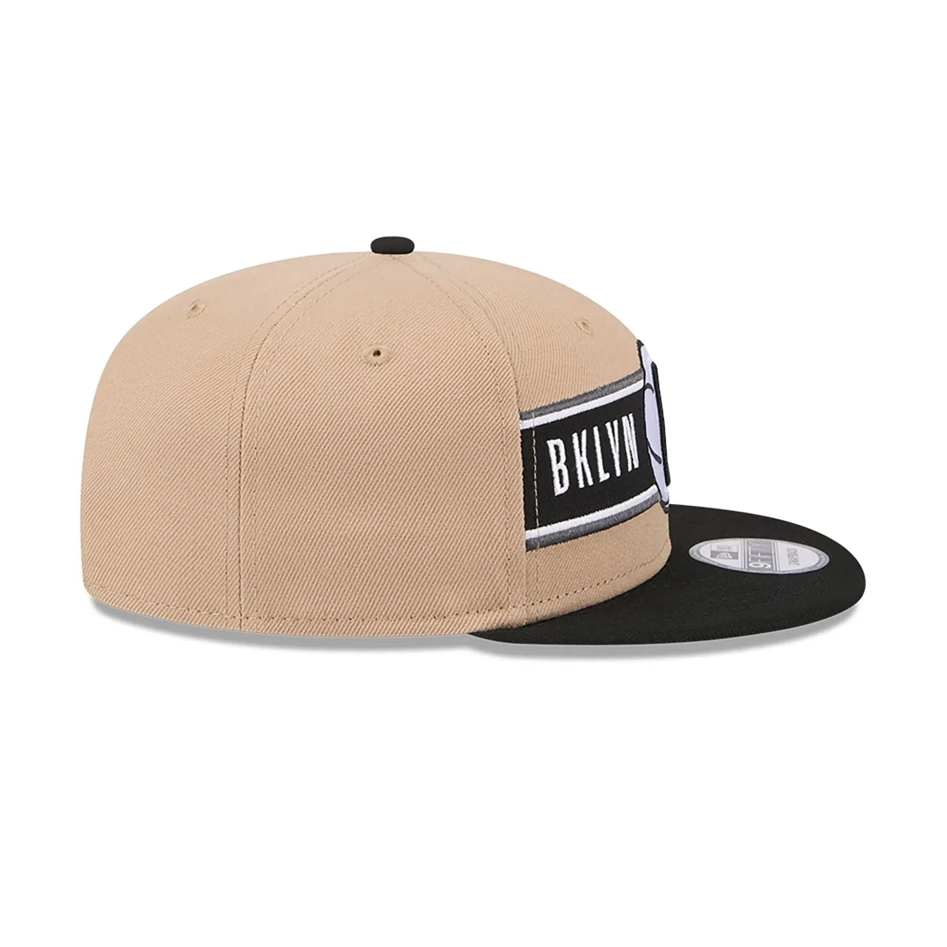 Brooklyn Nets NBA Draft Beige 9FIFTY Snapback Cap