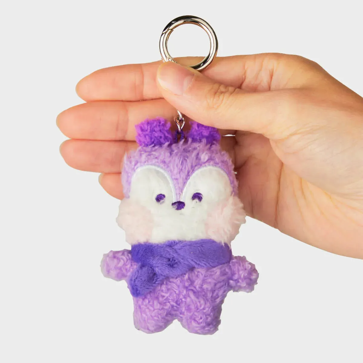 BT21 MANG MINI MININI PURPLE OF WISH PLUSH KEYRING