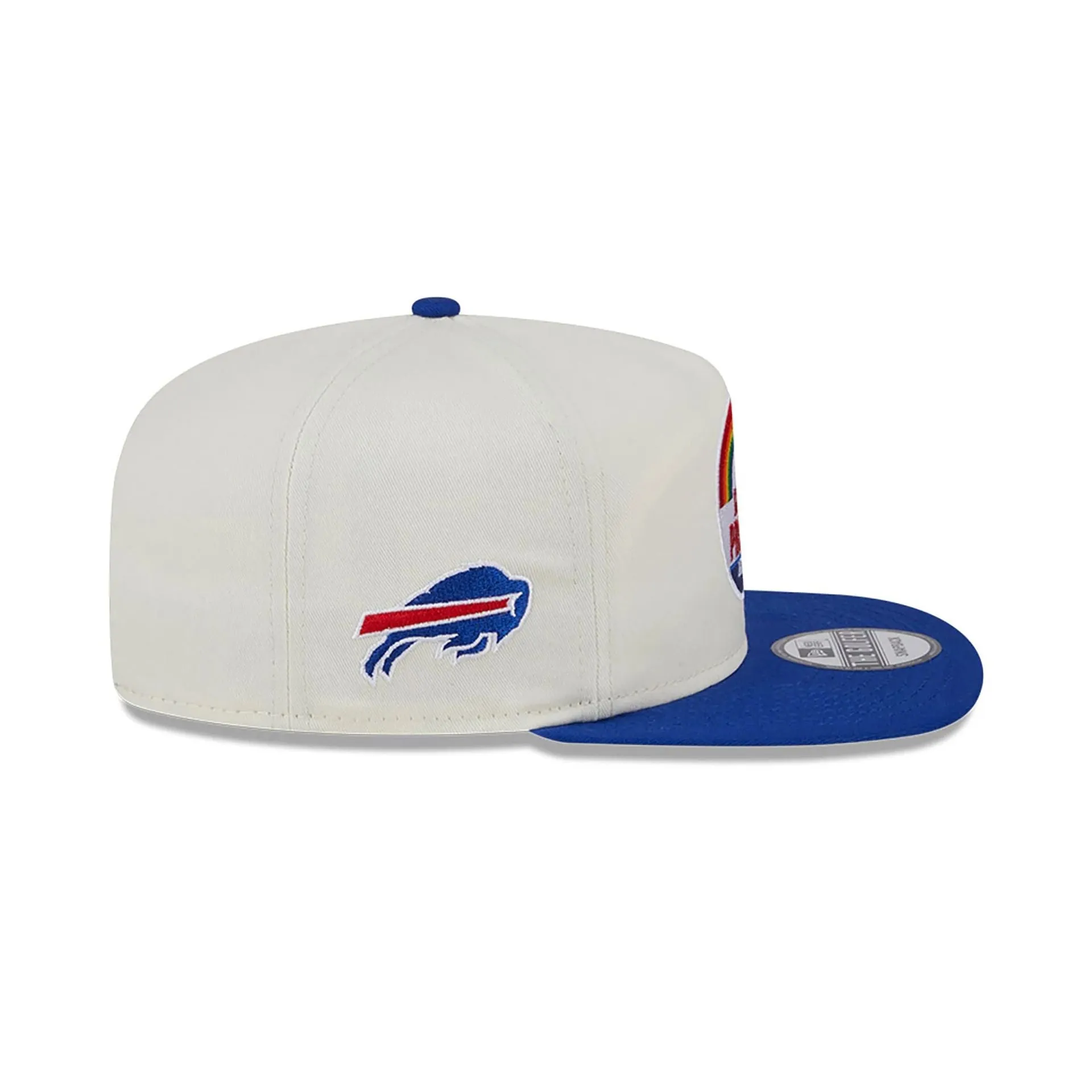 Buffalo Bills Pro Bowl Patch White Golfer Cap