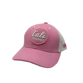 CALI Strong Classic Tactical Trucker Hat Morale Patch Pink Kids