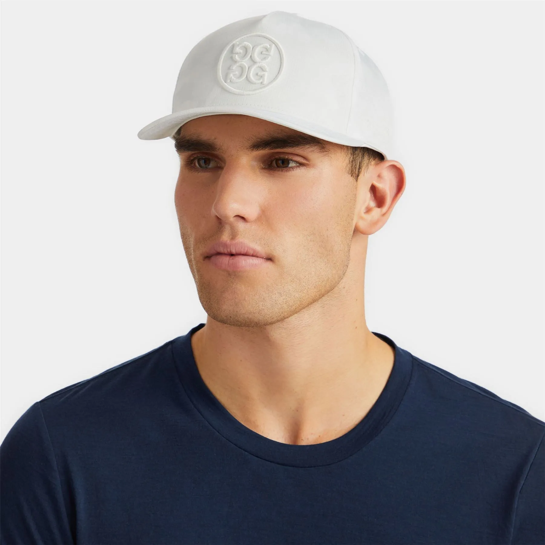Camo Circle G's Ripstop Snapback Hat Snow Camo - 2024