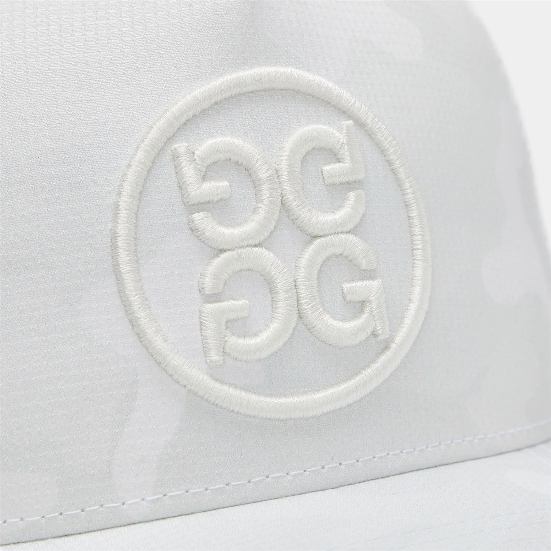 Camo Circle G's Ripstop Snapback Hat Snow Camo - 2024