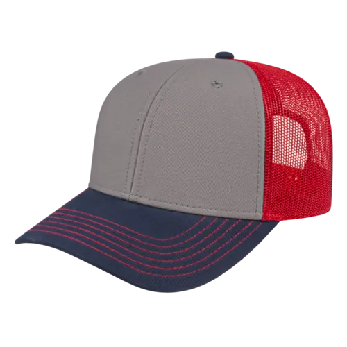 Cap America i3028 - Trucker Mesh Back Cap - Blank
