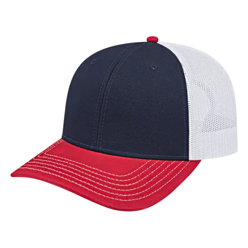 Cap America i3028 - Trucker Mesh Back Cap - Blank