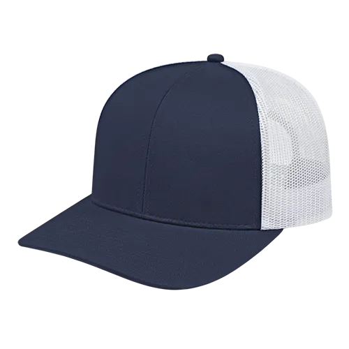 Cap America i3038 - Poly/Cotton Mesh Back Cap - Blank