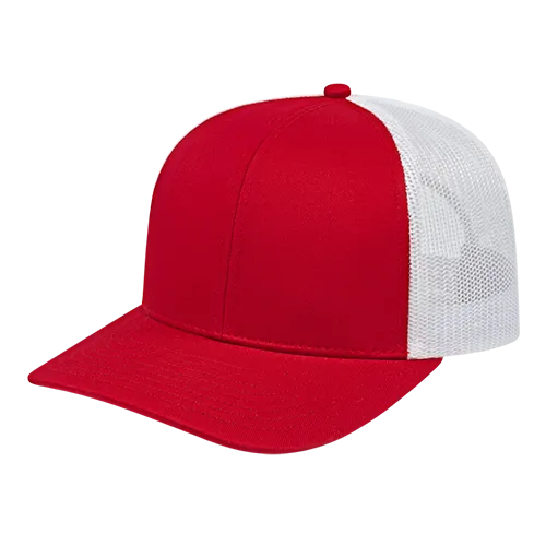 Cap America i3038 - Poly/Cotton Mesh Back Cap - Blank