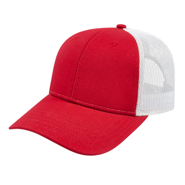 Cap America i3115 - Low Profile Trucker Mesh Back Cap - Blank