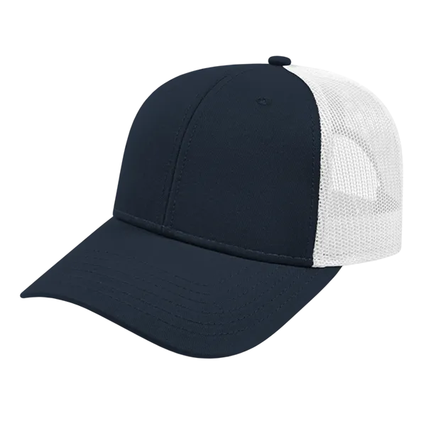 Cap America i3115 - Low Profile Trucker Mesh Back Cap - Blank
