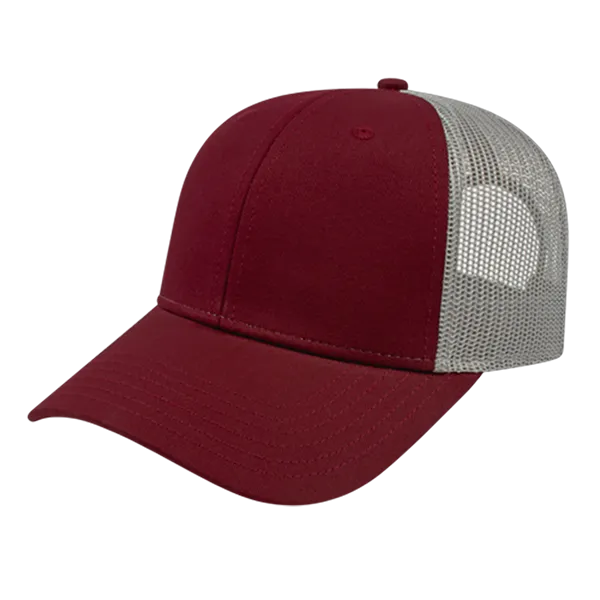 Cap America i3115 - Low Profile Trucker Mesh Back Cap - Blank