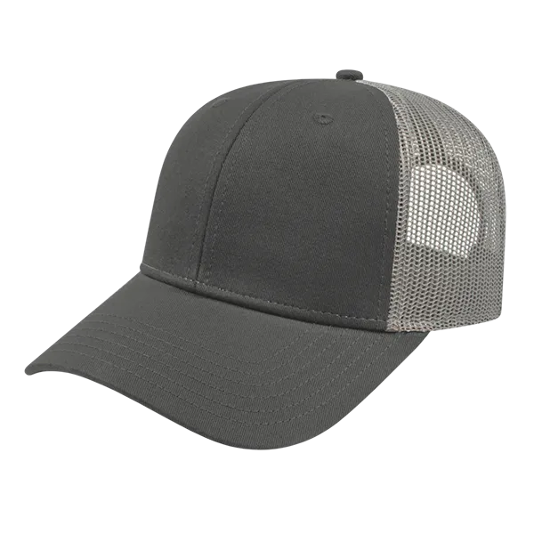 Cap America i3115 - Low Profile Trucker Mesh Back Cap - Blank