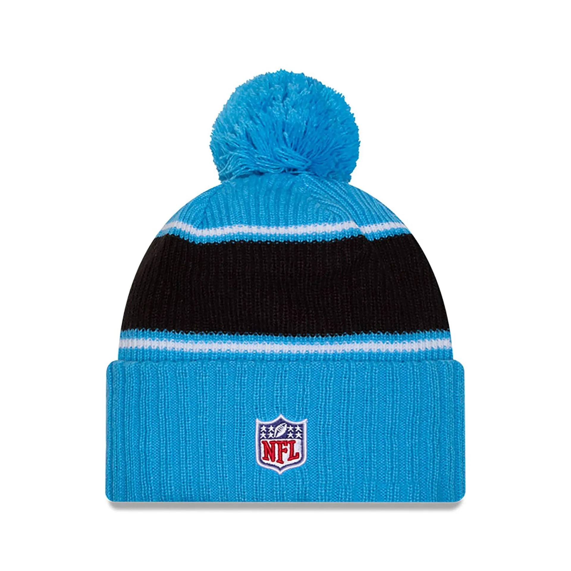 Carolina Panthers NFL Sideline 2024 Blue Sport Knit Beanie Hat