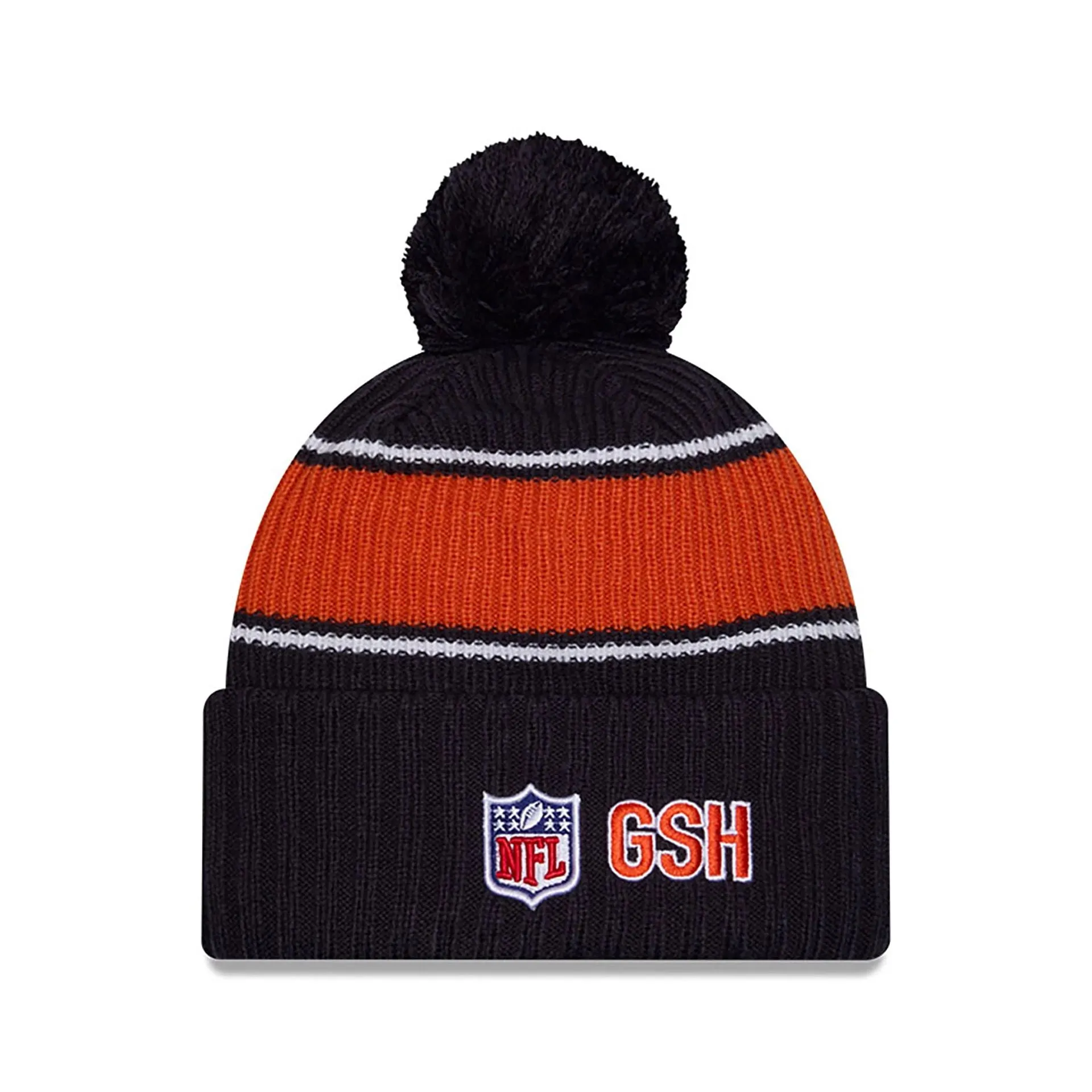 Chicago Bears NFL Sideline 2024 Navy Sport Knit Beanie Hat