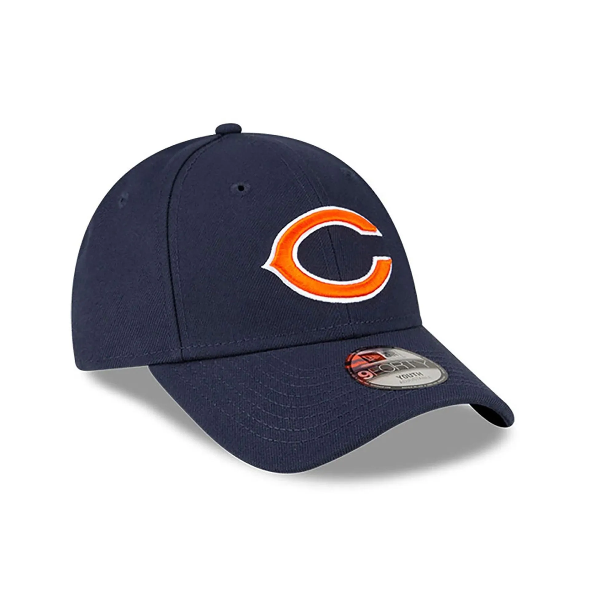 Chicago Bears Youth The League Navy 9FORTY Adjustable Cap