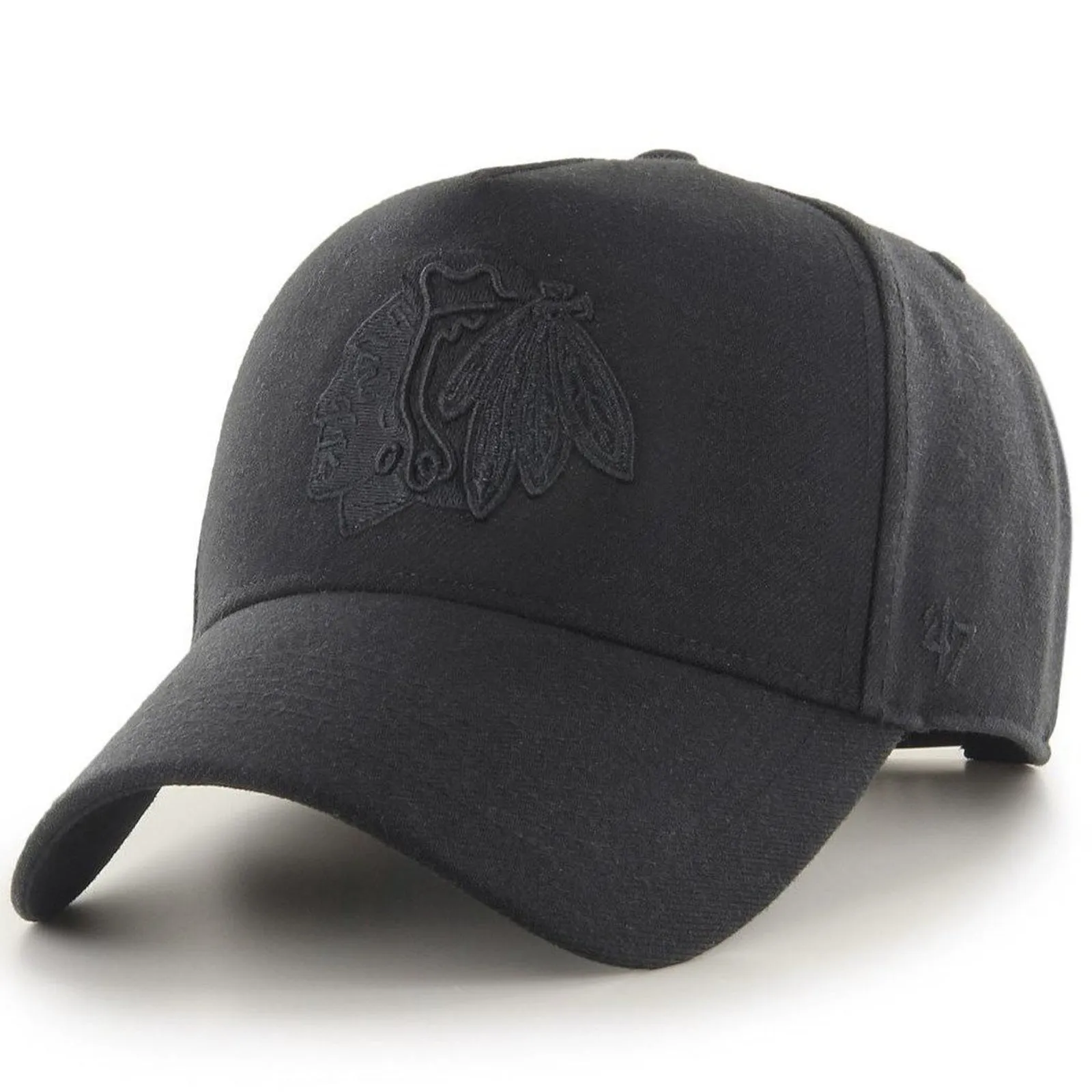 Chicago Blackhawks Replica MVP Cap by 47 Brand - DT NHL Snapback Black