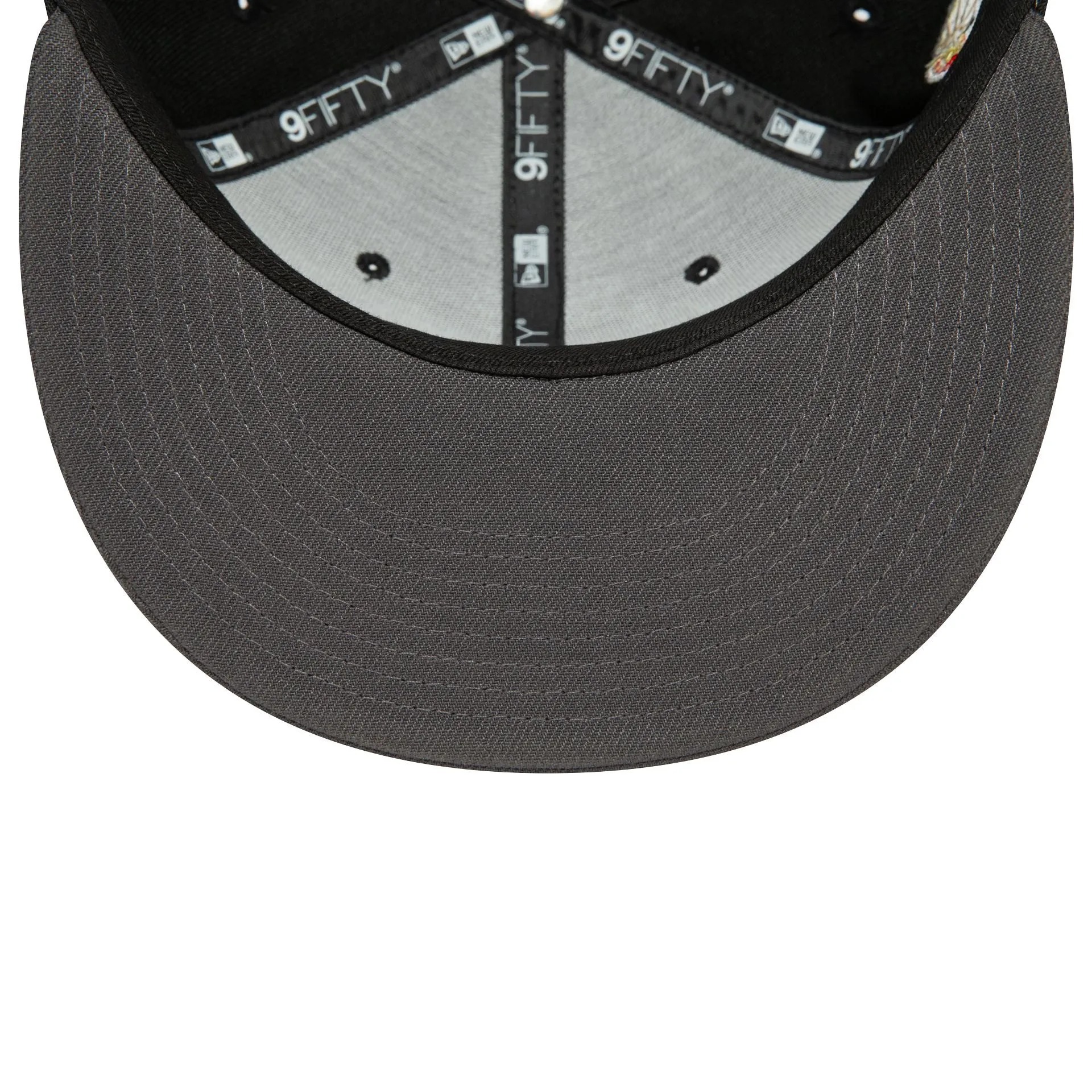 Chicago Bulls NBA Floral Black 9FIFTY Snapback Cap
