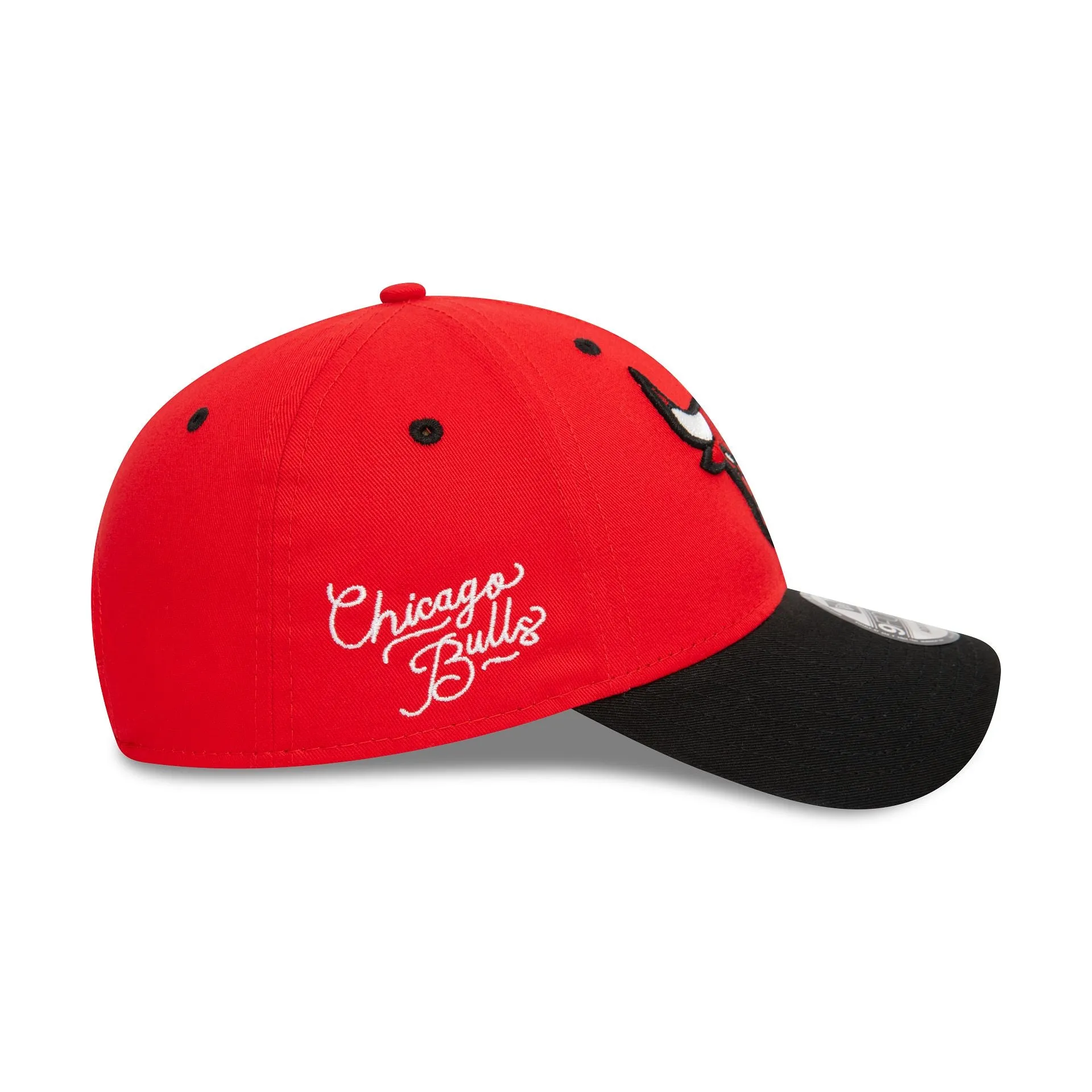 Chicago Bulls NBA Side Patch Red 9FORTY Adjustable Cap