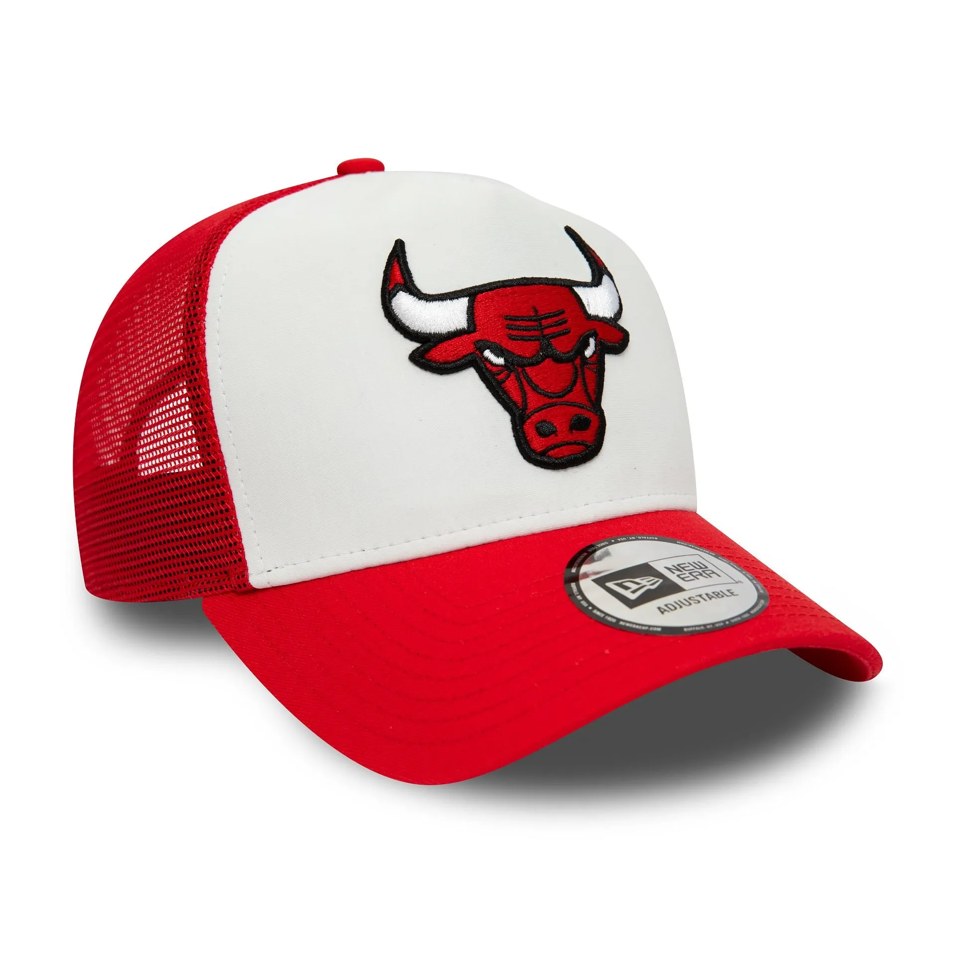 Chicago Bulls Team Colour Red A-Frame Trucker Cap