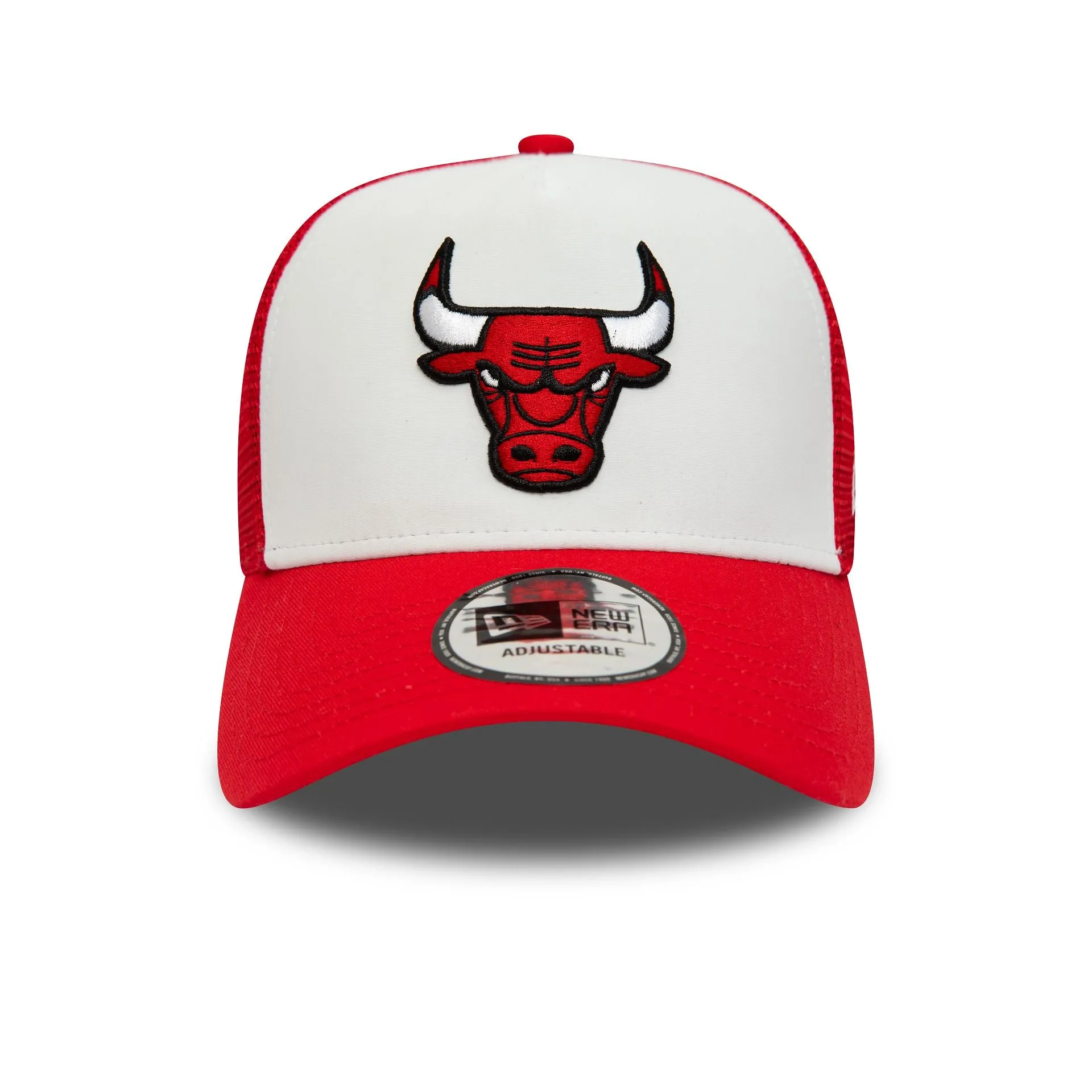 Chicago Bulls Team Colour Red A-Frame Trucker Cap