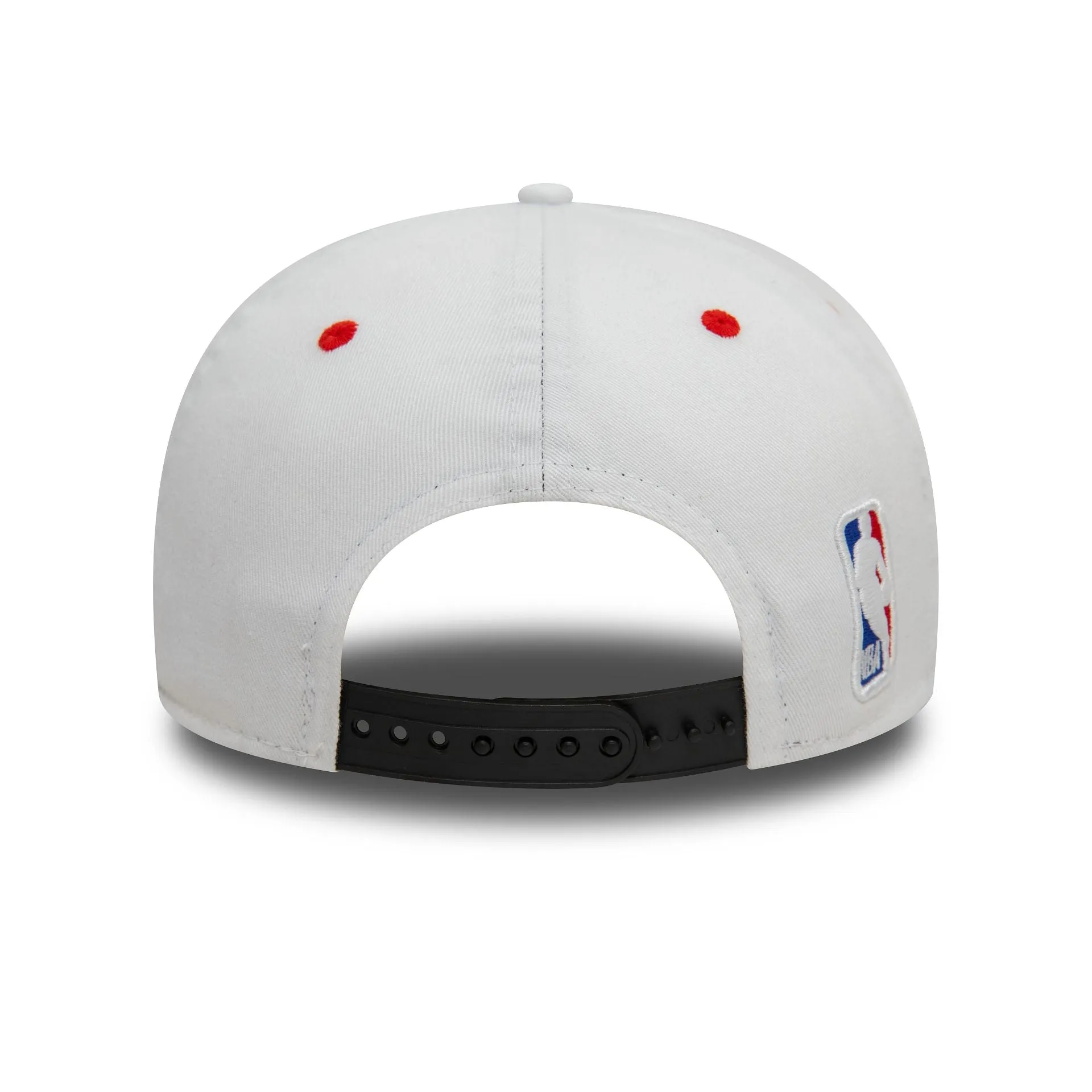 Chicago Bulls Washed NBA White Golfer Snapback Cap