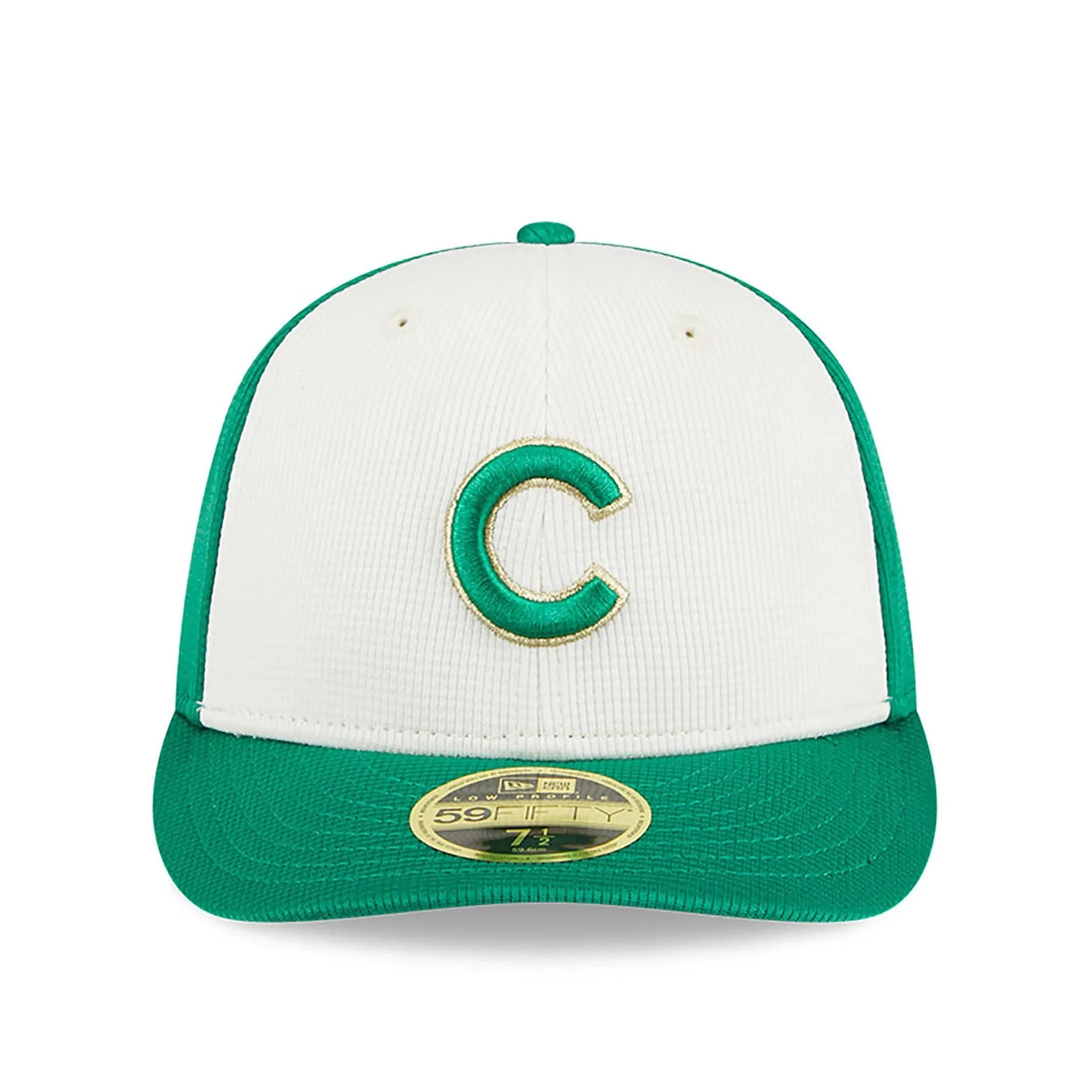 Chicago Cubs St. Patrick's Day Green Low Profile 59FIFTY Fitted Cap