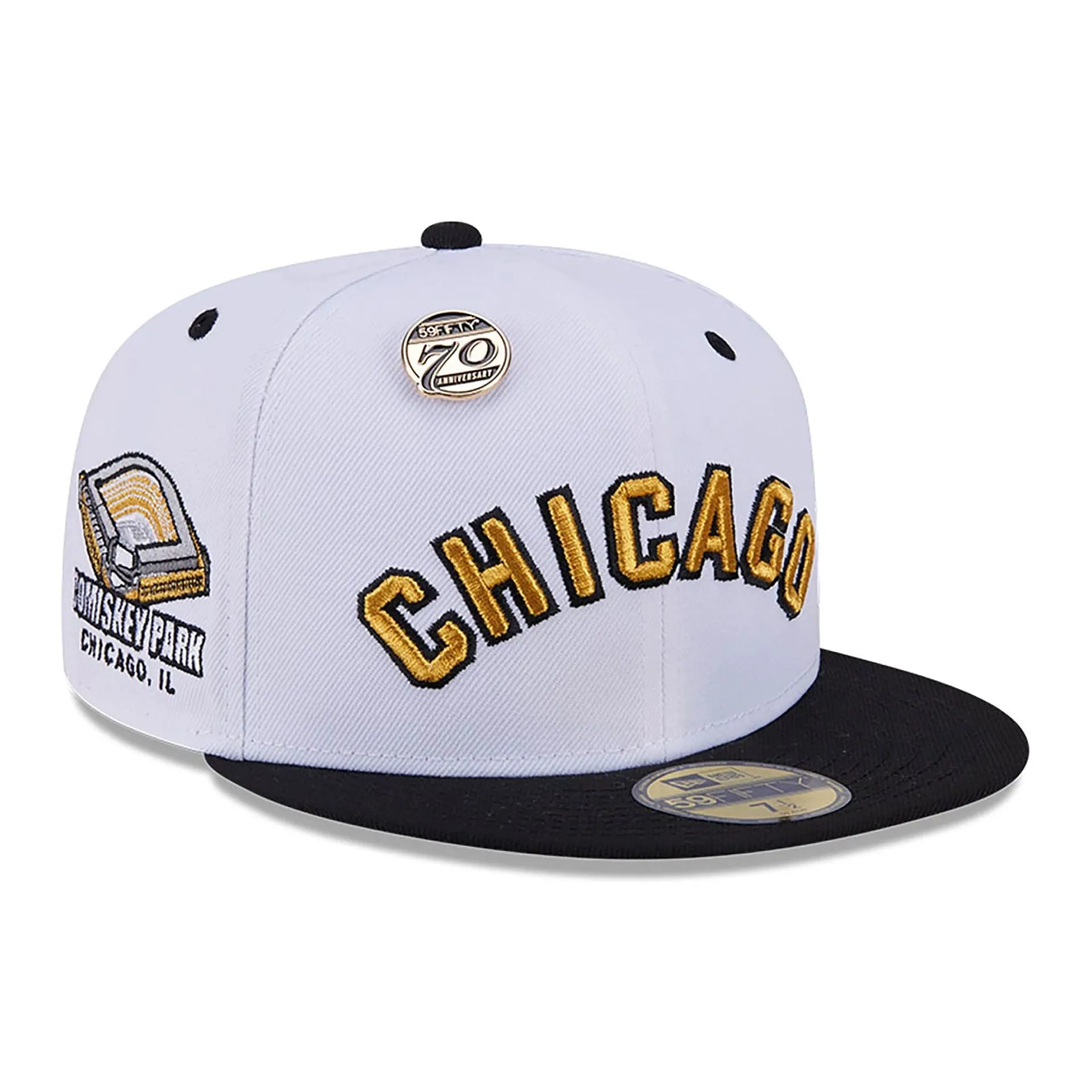 Chicago White Sox 59FIFTY Day White 59FIFTY Fitted Cap