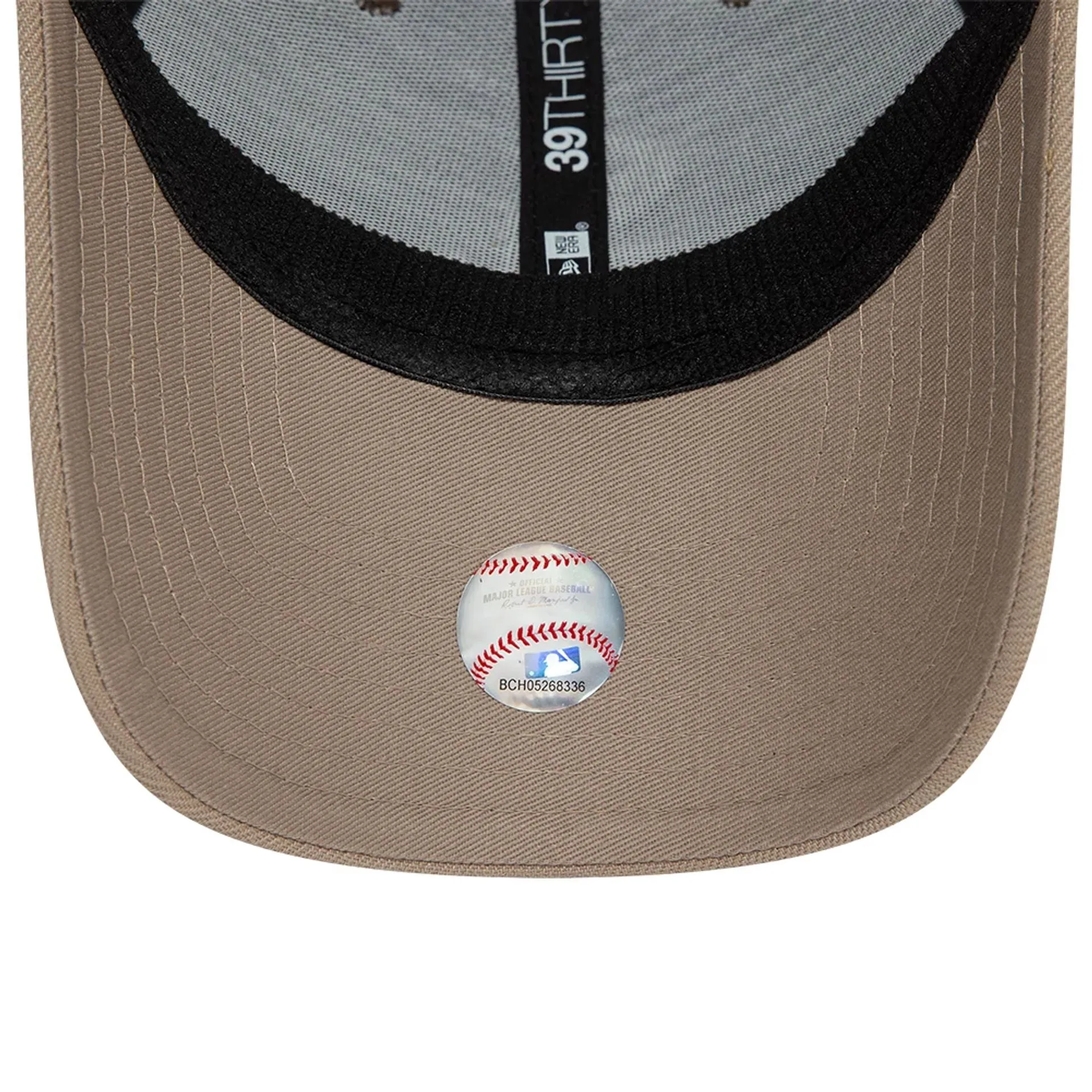 Chicago White Sox Neutral World Series Dark Brown 39THIRTY Stretch Fit Cap