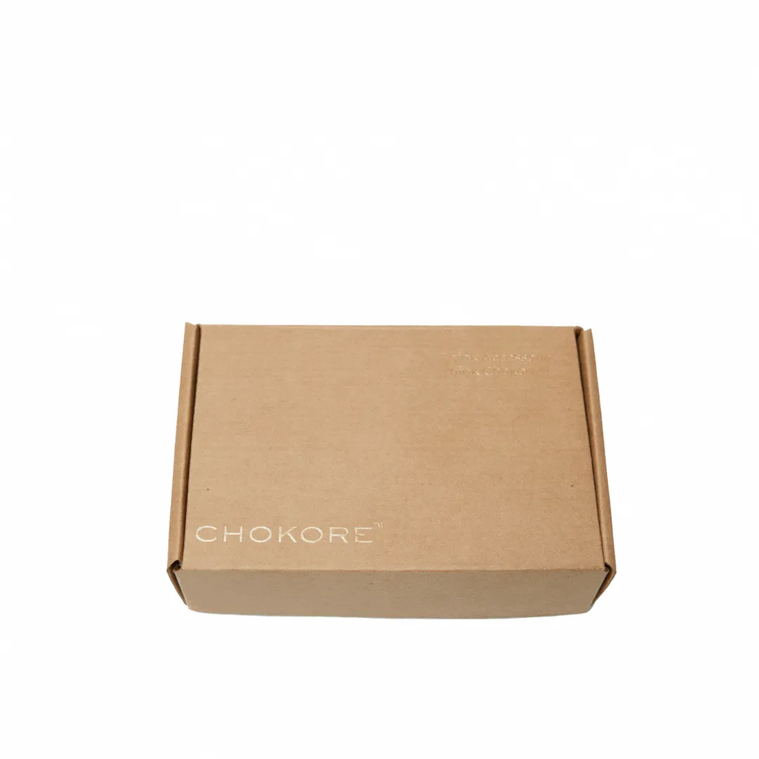 Chokore Grey Satin Silk pocket square from the Plaids Line