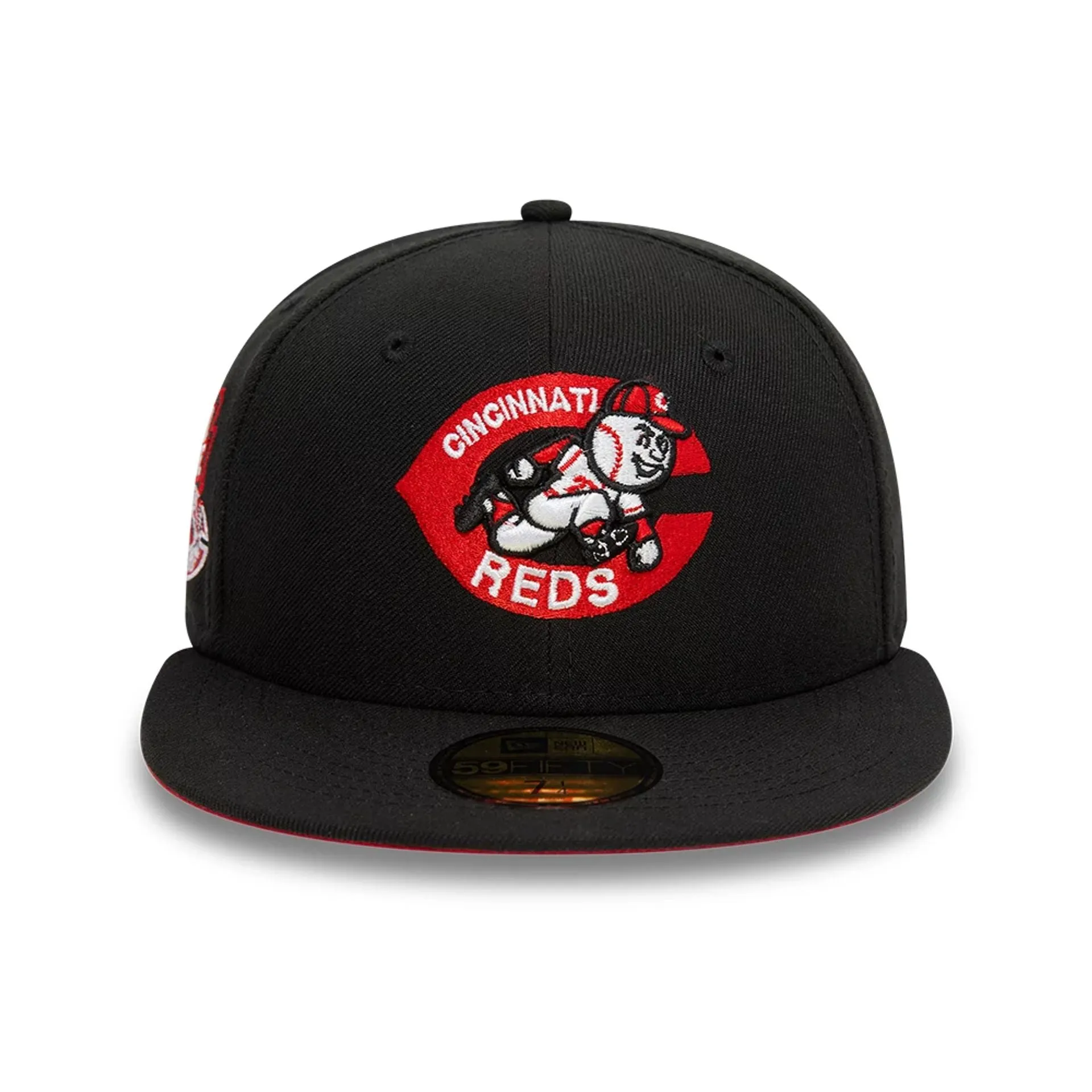 Cincinnati Reds MLB Batter Up Black 59FIFTY Fitted Cap