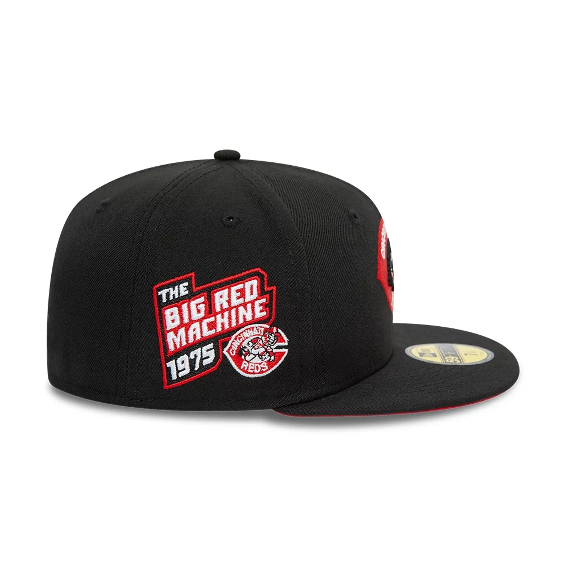 Cincinnati Reds MLB Batter Up Black 59FIFTY Fitted Cap