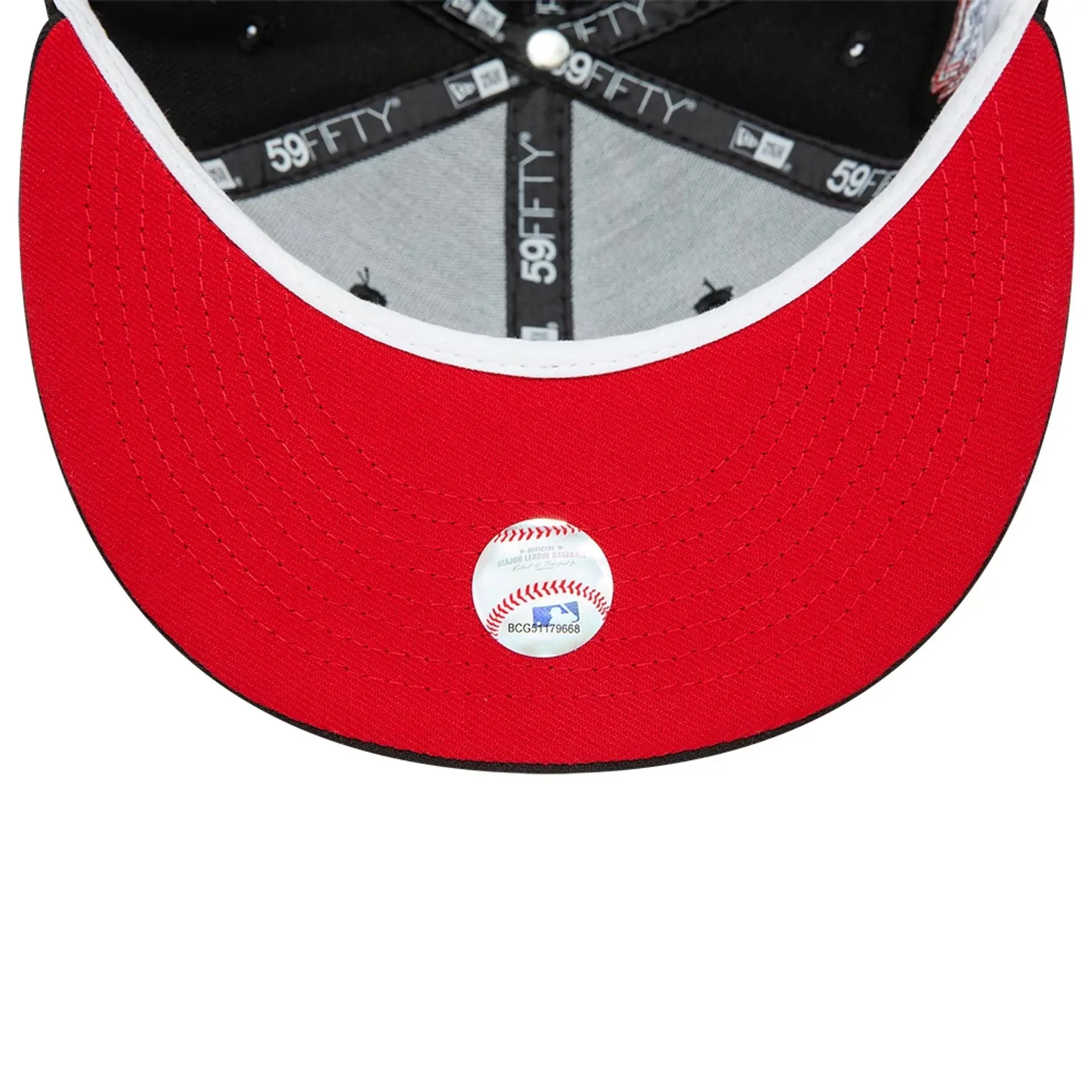 Cincinnati Reds MLB Batter Up Black 59FIFTY Fitted Cap