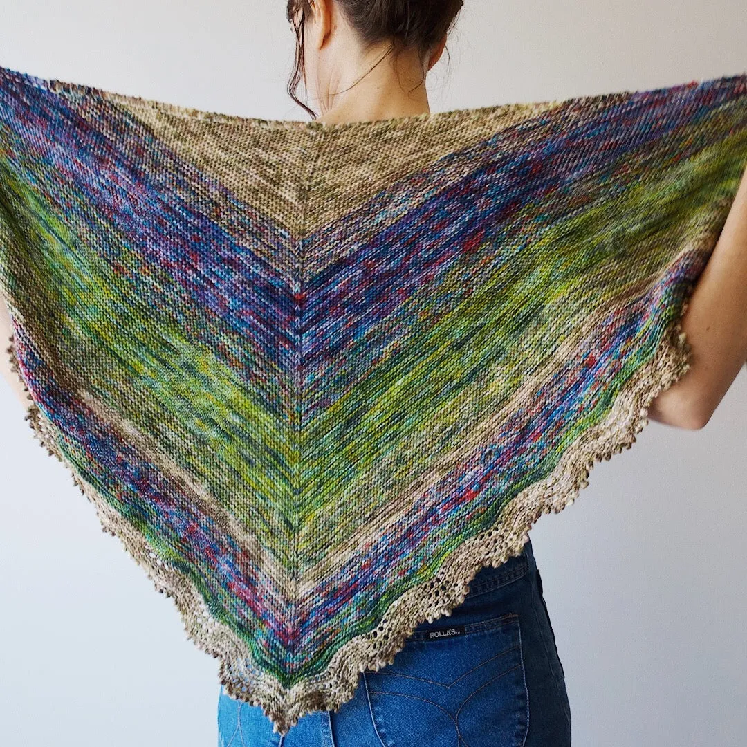 Colour Melt Shawl