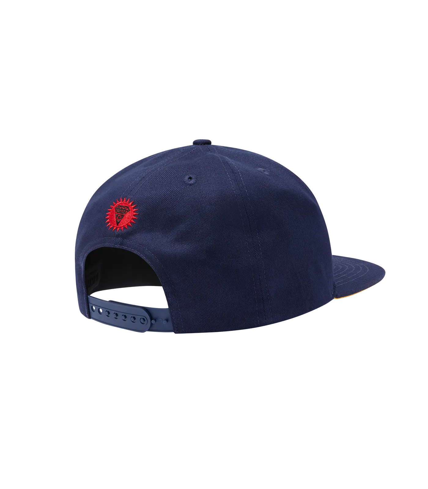 Stylish Blue 6-Panel Cap with Cones & Bones Design