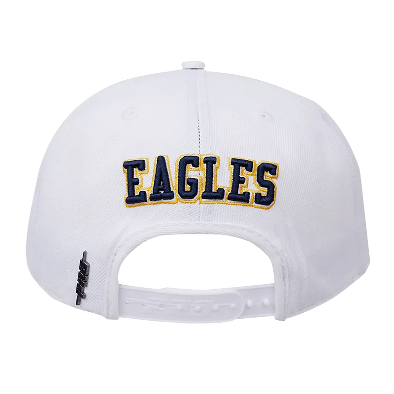 COPPIN STATE UNIVERSITY CLASSIC UNISEX WOOL SNAPBACK HAT (WHITE)