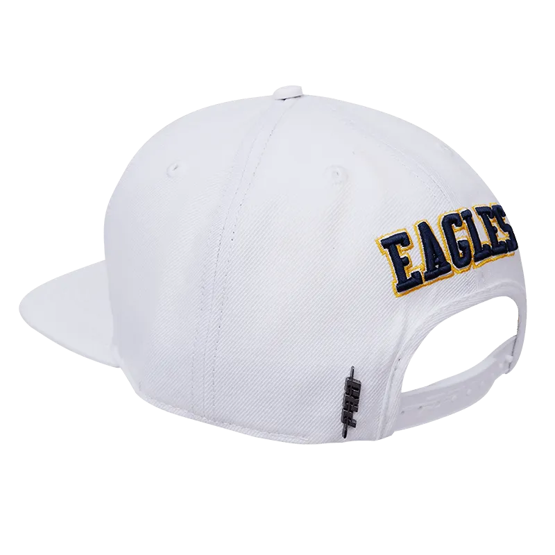 COPPIN STATE UNIVERSITY CLASSIC UNISEX WOOL SNAPBACK HAT (WHITE)