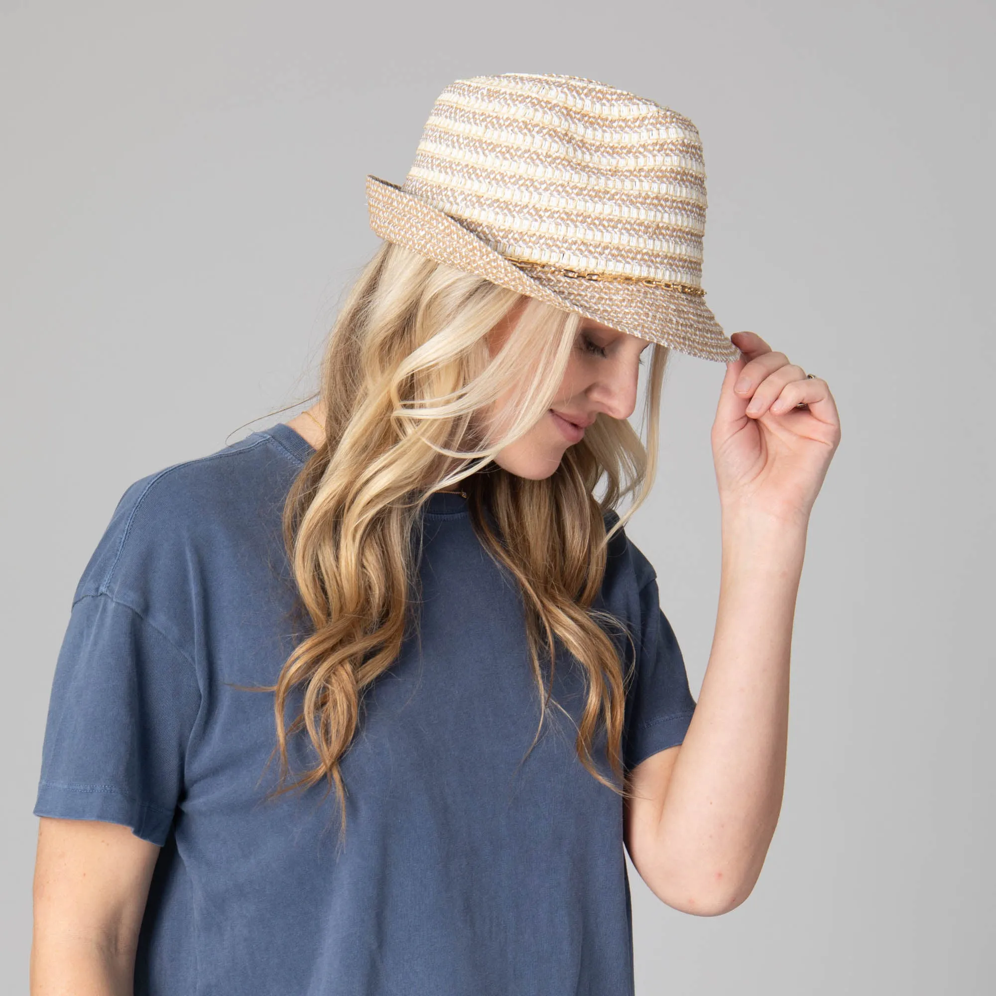 Cordelia Women's Stingy Brim Fedora