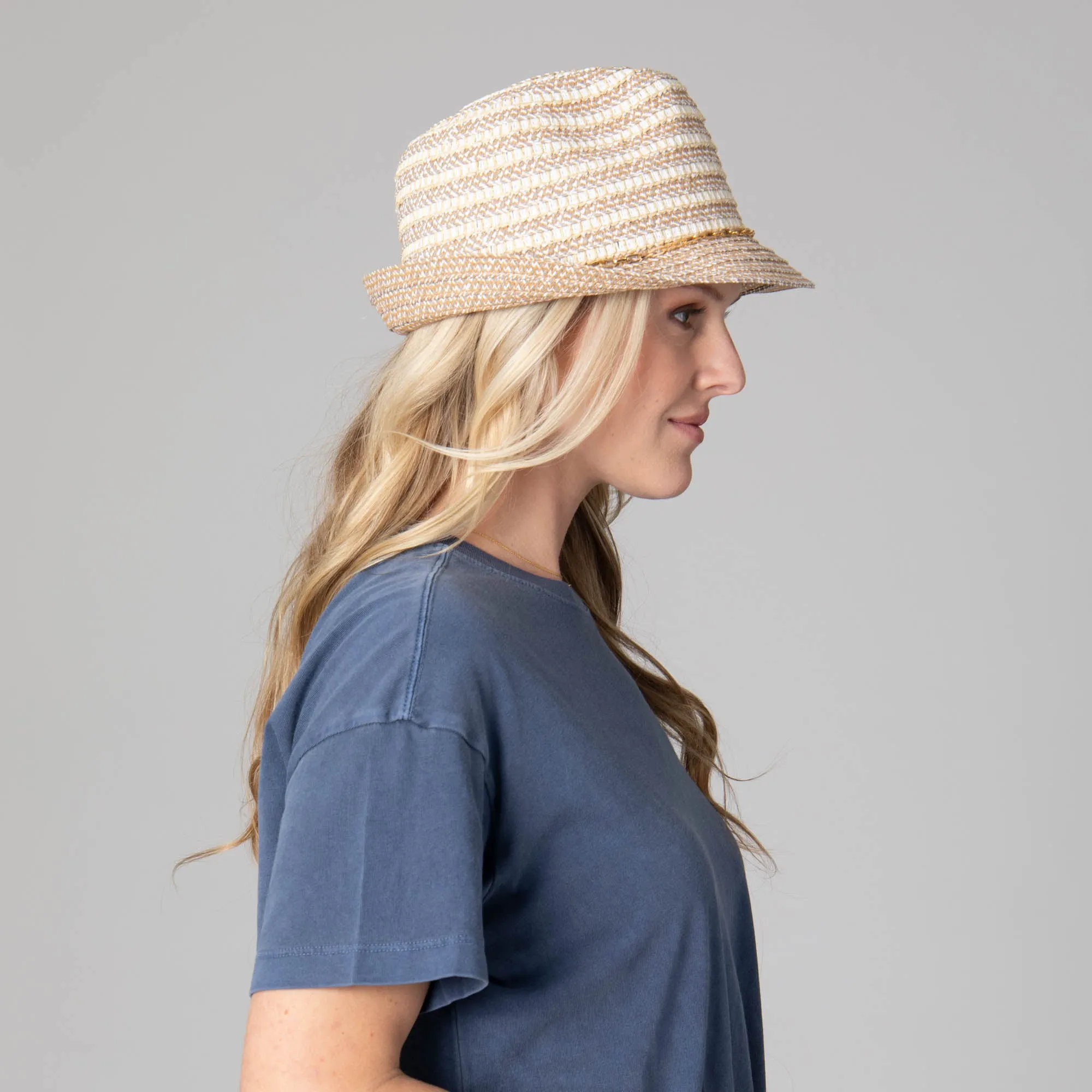 Cordelia Women's Stingy Brim Fedora