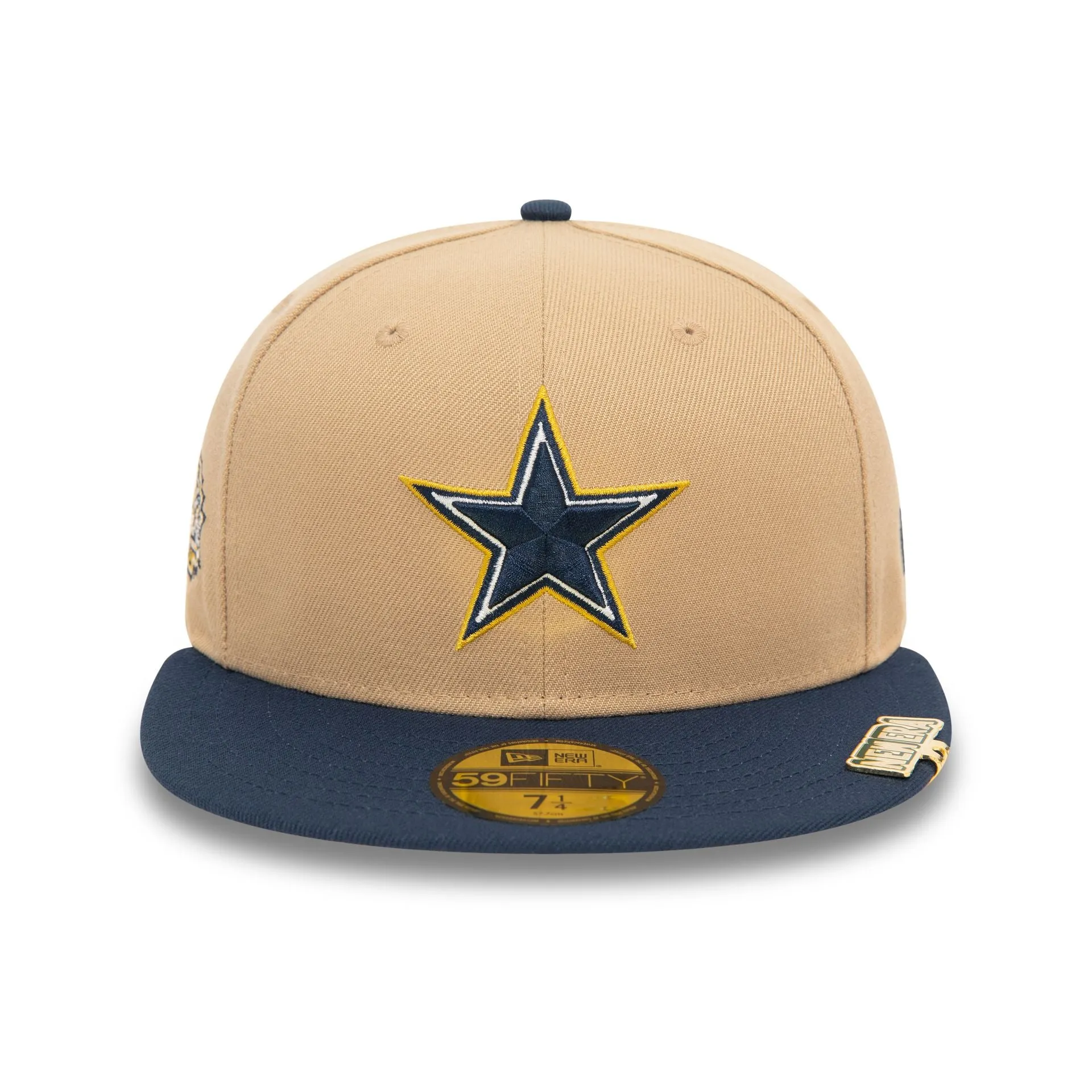Dallas Cowboys NFL Pin Pack Light Beige 59FIFTY Fitted Cap