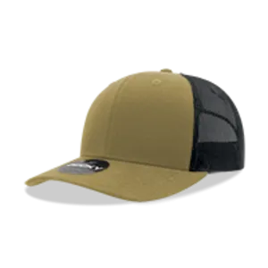 Decky 6021 - Classic Trucker Hat, 6 Panel Mid Profile Trucker Cap