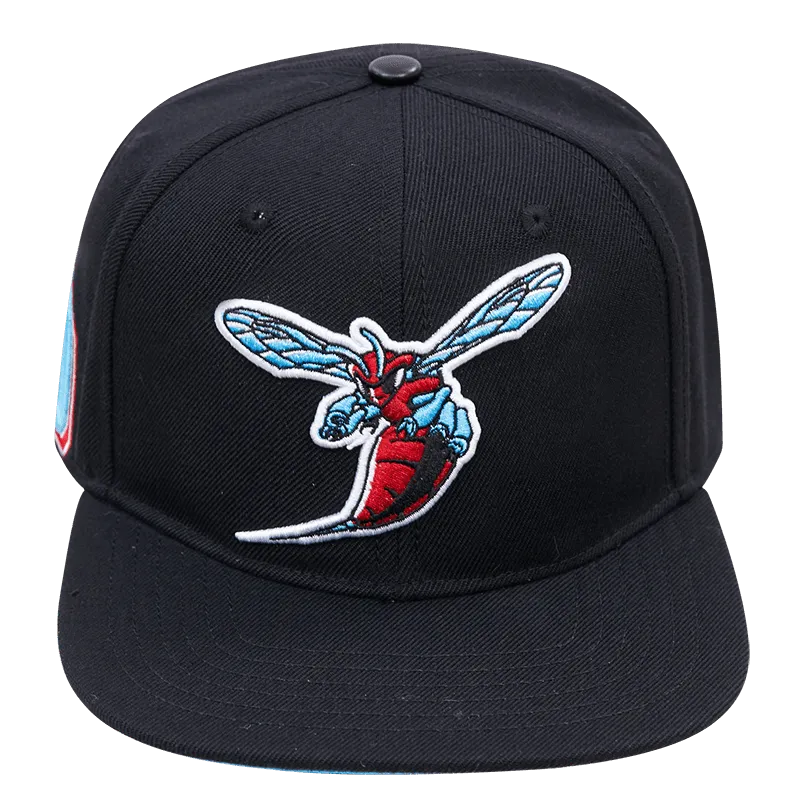 DELAWARE STATE UNIVERSITY CLASSIC UNISEX WOOL SNAPBACK HAT (BLACK)