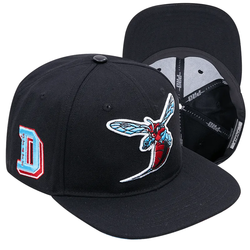 DELAWARE STATE UNIVERSITY CLASSIC UNISEX WOOL SNAPBACK HAT (BLACK)