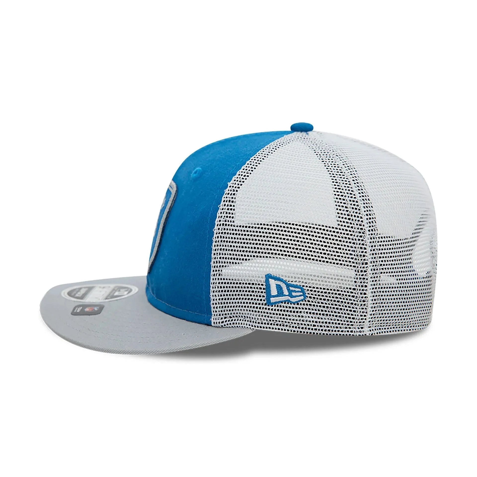 Blue Detroit Lions NFL Patch Low Profile 9FIFTY Snapback Cap