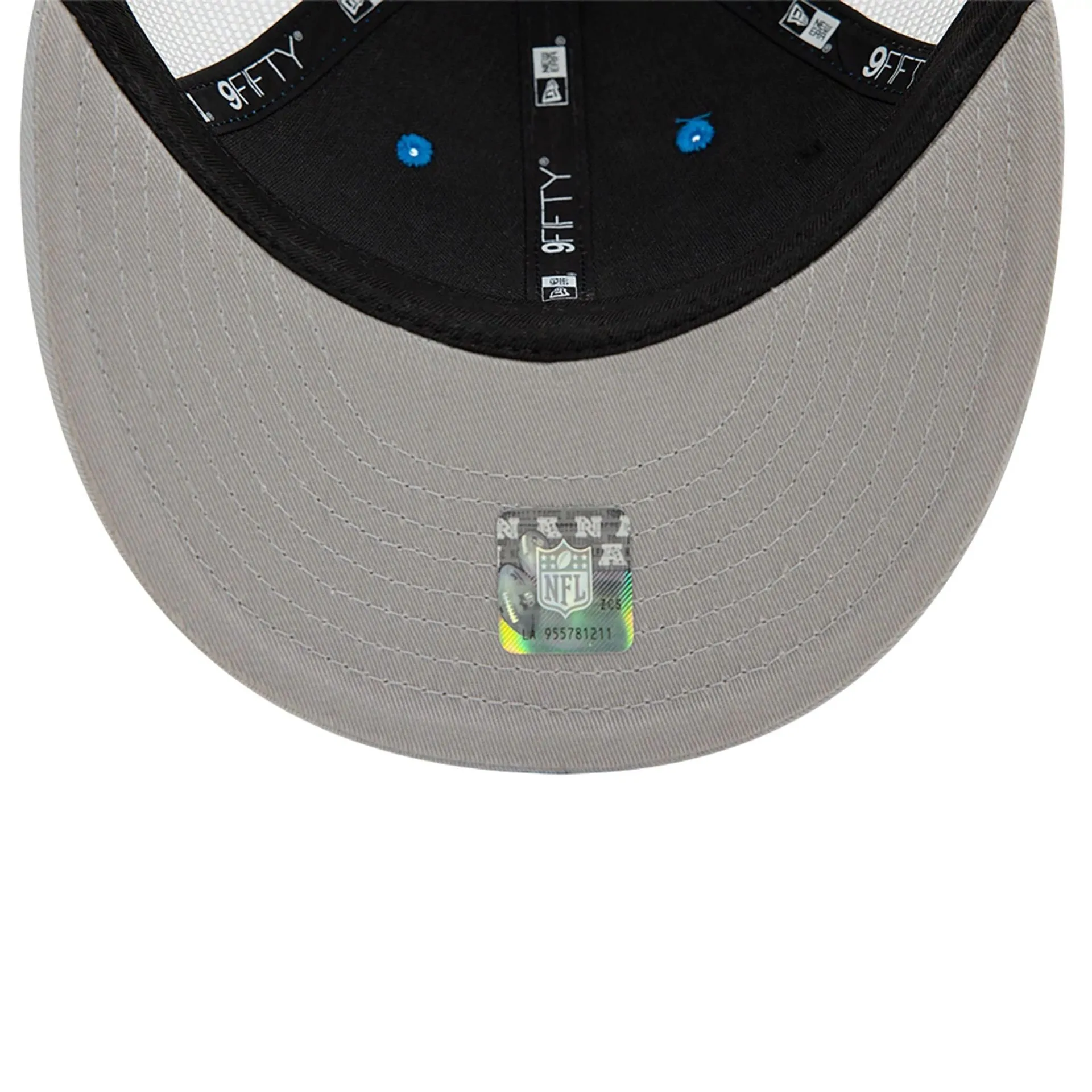 Blue Detroit Lions NFL Patch Low Profile 9FIFTY Snapback Cap
