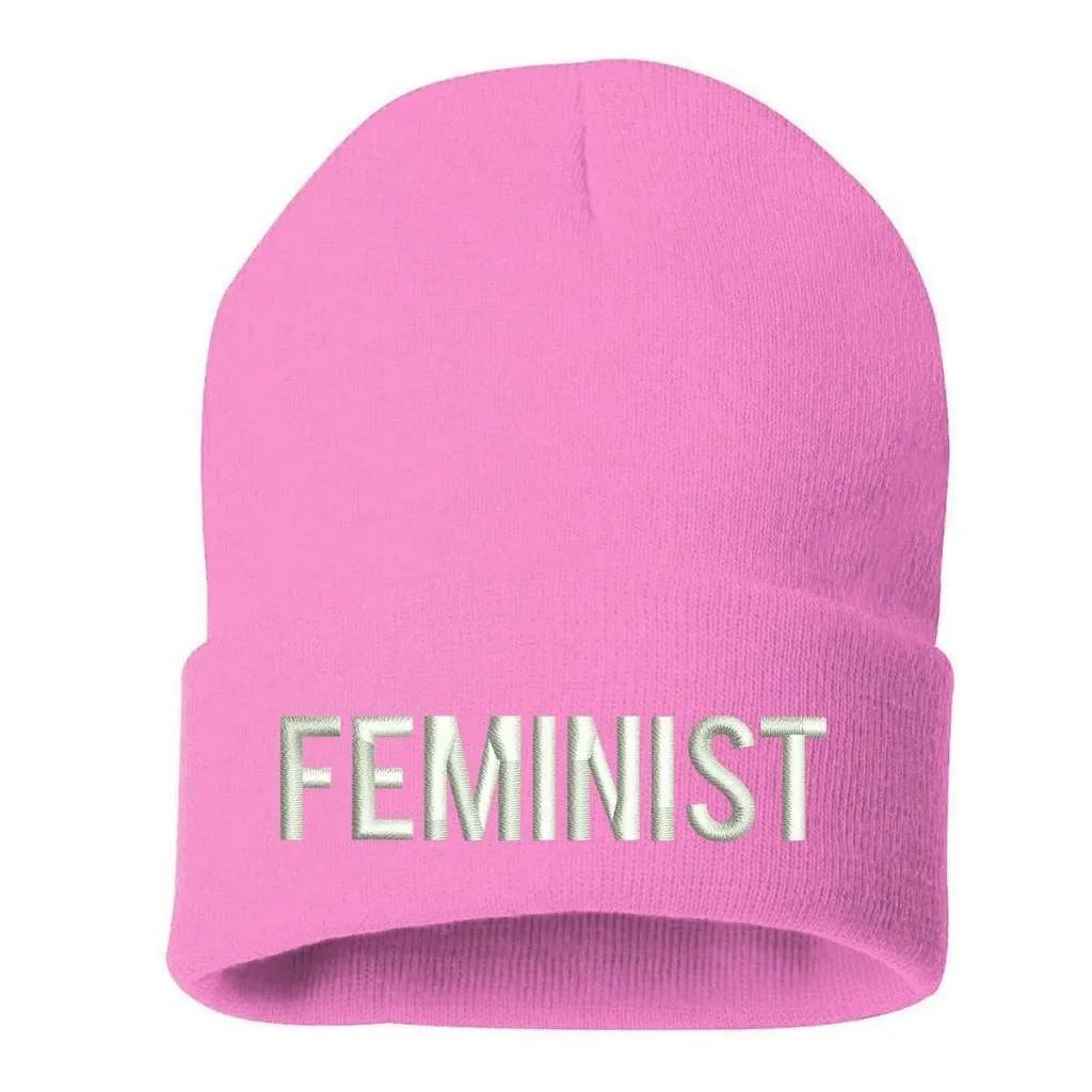 Feminist  Cuffed Beanie Hat