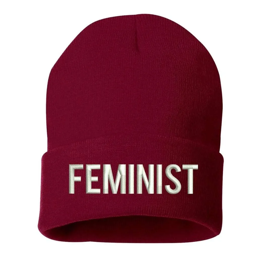 Feminist  Cuffed Beanie Hat