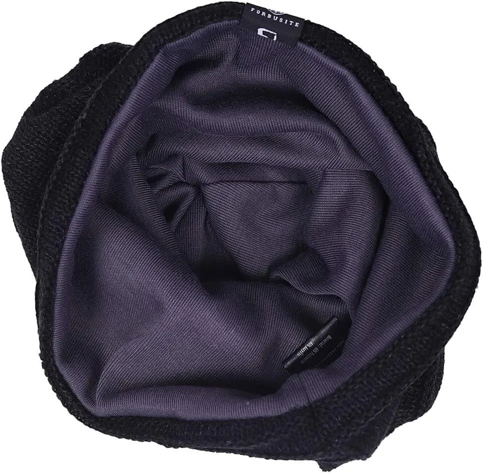FORBUSITE Mens Slouchy Long Oversized Beanie Knit Cap for Summer Winter B08