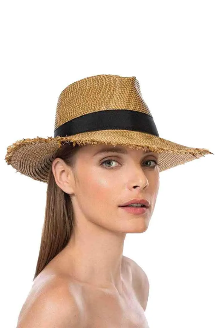 Fringe Pinch Hat
