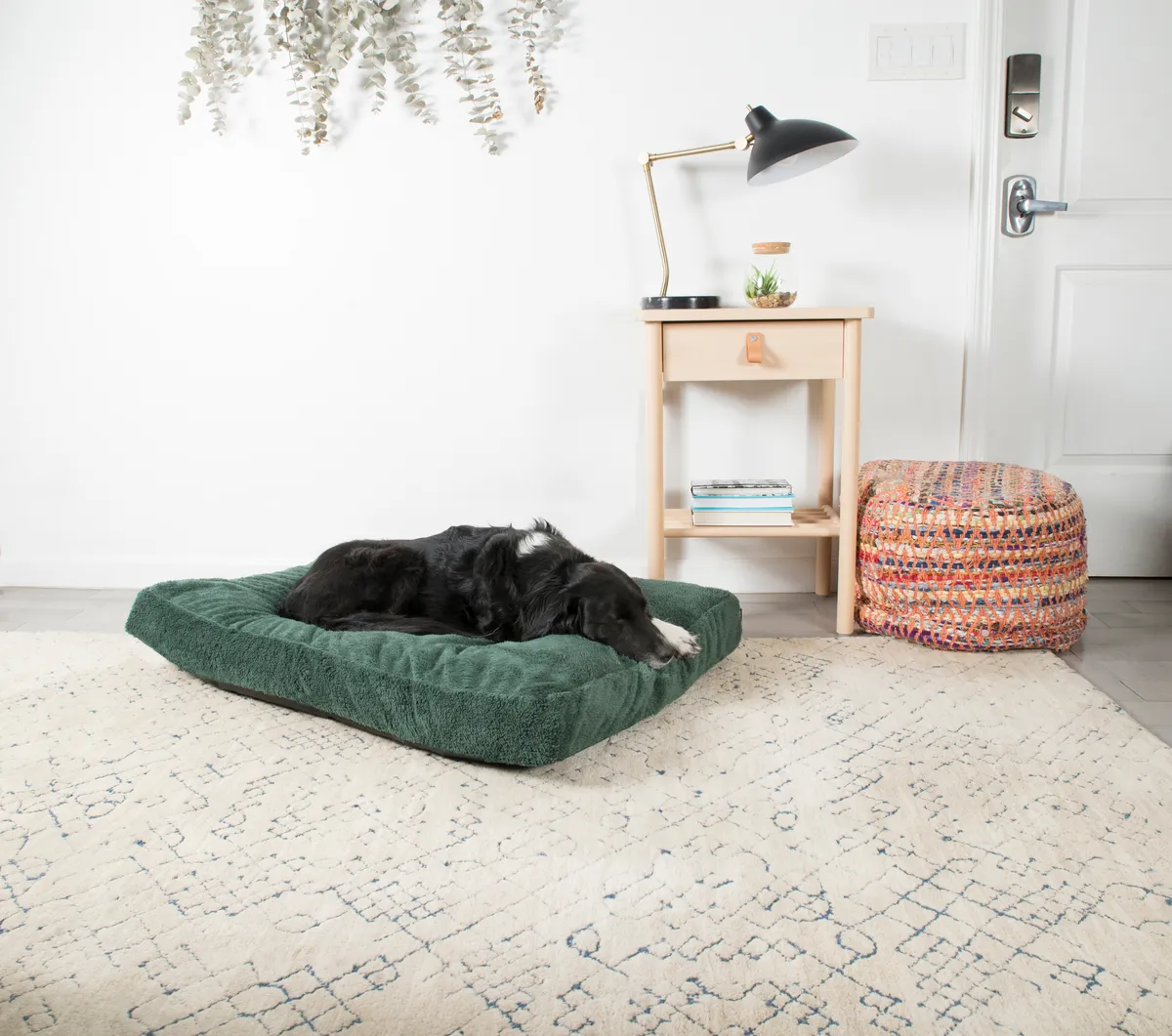 Fuzzy Mattress Bed - Sage